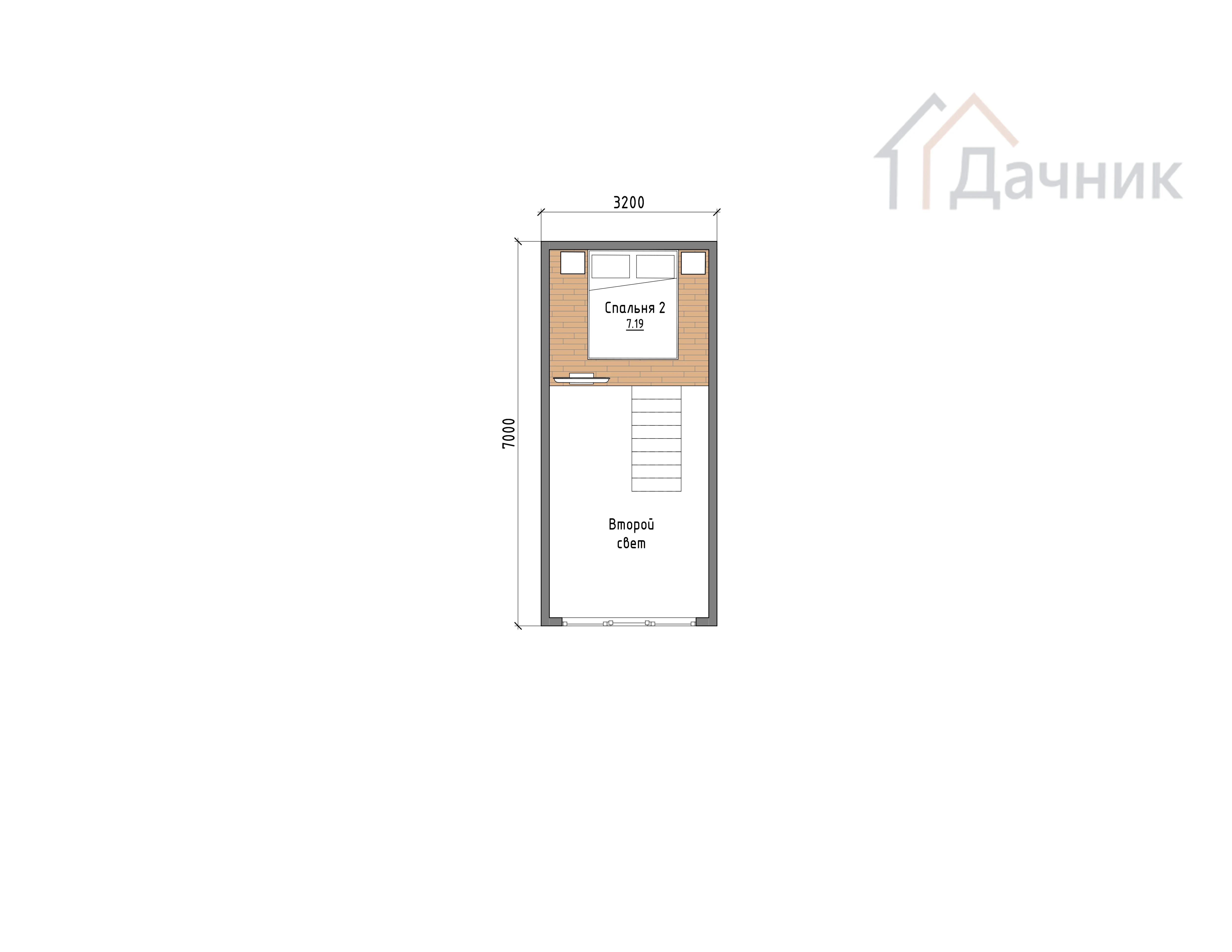 Дом А-фрейм 6х9,5м - проект, планировка и цена строительства в  Санкт-Петербурге