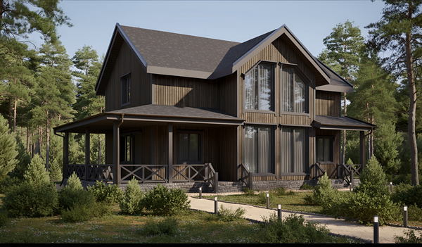 ДК-181-Новый Фасад-2-вертикальная имитация